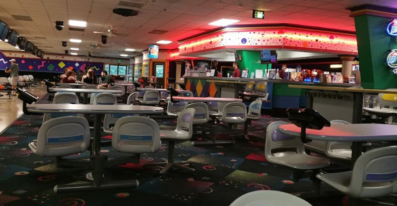 inside the center